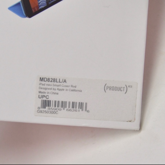 New in Box iPad Mini Smart Cover, Red - Picture 4 of 4
